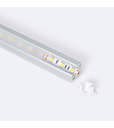 Profilé Aluminium Angle 2 m pour Rubans LED jusqu'à 11 mm - 129025 - vue 5
