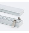 Profilé Aluminium Encastré XL pour Rubans LED jusqu'à 60mm - 129031 - vue 3