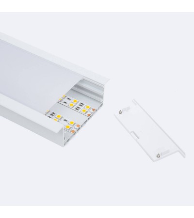 Profilé Aluminium Encastré XL pour Rubans LED jusqu'à 60mm - 129031 - vue 4