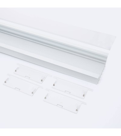 Profilé Aluminium Encastré XL pour Rubans LED jusqu'à 60mm - 129031 - vue 5