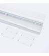 Profilé Aluminium Encastré XL pour Rubans LED jusqu'à 60mm - 129031 - vue 5