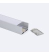 Profilé Aluminium Suspendu XL 50x30 pour Rubans LED jusqu'à 45 mm - 129036 - vue 2