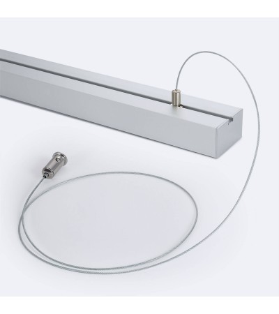 Profilé Aluminium Suspendu XL 50x30 pour Rubans LED jusqu'à 45 mm - 129036 - vue 4