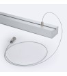 Profilé Aluminium Suspendu XL 50x30 pour Rubans LED jusqu'à 45 mm - 129036 - vue 4