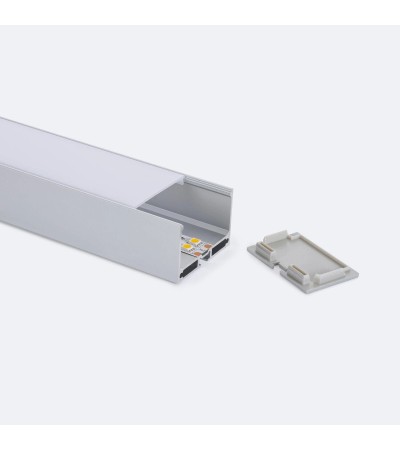 Profilé Aluminium Suspendu XL 50x30 pour Rubans LED jusqu'à 45 mm - 129036 - vue 5