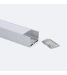 Profilé Aluminium Suspendu XL 50x30 pour Rubans LED jusqu'à 45 mm - 129036 - vue 5