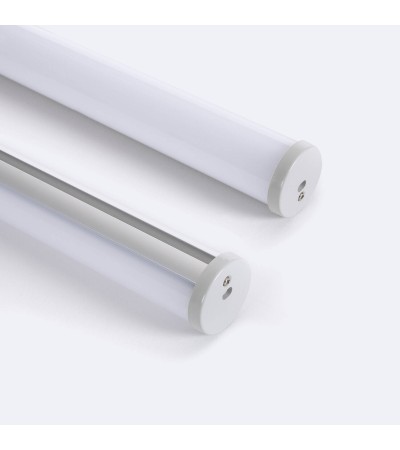 Profilé Aluminium Suspendu Rond 2 m pour Rubans LED jusqu'à 16 mm - 129046 - vue 9