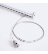 Profilé Aluminium Suspendu Rond 2 m pour Rubans LED jusqu'à 16 mm - 129046 - vue 12