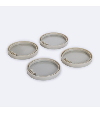 Profilé Aluminium Suspendu Rond 2 m pour Rubans LED jusqu'à 22 mm - 129051 - vue 7