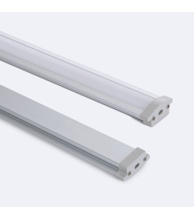 Profilé Aluminium Étanche IP65 Encastré 2 m pour Rubans LED jusqu'à 8 mm - 129071 - vue 3