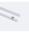 Profilé Aluminium Encastré 2 m pour Rubans LED jusqu'à 6 mm - 129076 - vue 7
