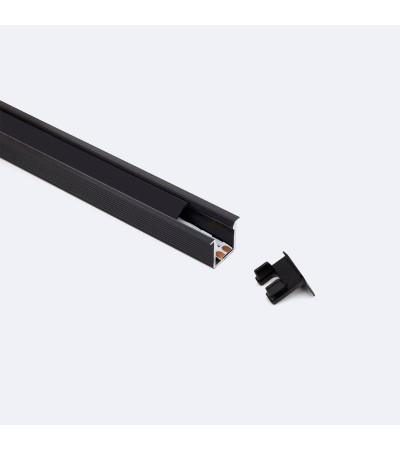 Profilé Aluminium Encastré avec inclinaison 30º 2 m pour Rubans LED jusqu'à 6 mm - 129091 - vue 10