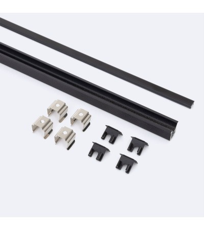 Profilé Aluminium Encastré avec inclinaison 30º 2 m pour Rubans LED jusqu'à 6 mm - 129091 - vue 12