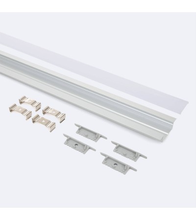 Profilé Aluminium Encastré pour Rubans LED jusqu'à 31 mm - 129096 - vue 3