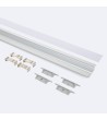 Profilé Aluminium Encastré pour Rubans LED jusqu'à 31 mm - 129096 - vue 3
