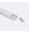 Profilé Aluminium Encastré pour Rubans LED jusqu'à 31 mm - 129096 - vue 5