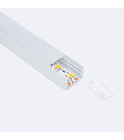 Profilé Aluminium En Saillie pour Rubans LED jusqu'à 20 mm - 129097 - vue 4