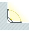 Profilé Aluminium Angle Rond pour Ruban LED jusqu'à 20 mm - 151769 - vue 9