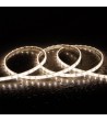 Ruban LED Dimmable 220V SMD Auto-redressement 120 LED/m BOBINE 50m 17W/m 2040lm/m SILICONE FLEX IC2 Largeur 12mm Coupe 10cm…