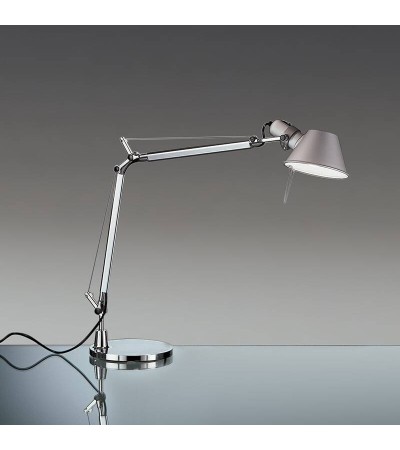 Lampe à Poser LED Tolomeo Mini Grise ARTEMIDE