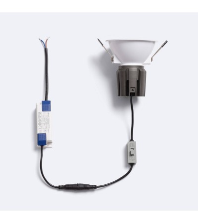 Spot Downlight LED 9W / 12W Conique Areni Coupe Ø 85 mm - 152115 - vue 7