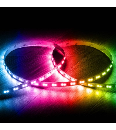 Ruban LED 24V RGBW SMD 120 LED/m 5m 13W/m Largeur 10mm Coupe 5cm IP20