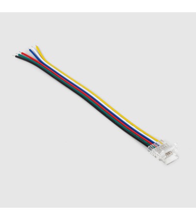 Connecteur Ruban LED 24V RGB+CCT SMD Largeur 10 mm IP20 avec Câble