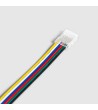 Connecteur Ruban LED 24V RGB+CCT SMD Largeur 10 mm IP20 avec Câble - 167425 - vue 5