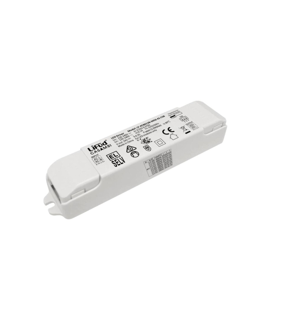 Driver LIFUD Dimmable Casambi Sortie 2-52V DC 100-1050mA - 167536 - vue 1