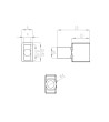 Bouchon Passe-câbles Ruban LED Néon Largeur 4 mm IP65 NFLEX4 - 167909 - vue 3