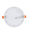 Dalle LED 12W Ronde SuperSlim Coupe Ø 155 mm (Pack 10) - 167995 - vue 5