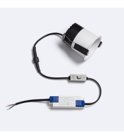 Spot Downlight LED 10W Coupe Ø 63 mm Deep - 168110 - vue 8