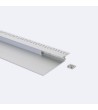 Profilé Aluminium Intégration Plâtre/Placo pour Ruban LED jusqu'à 12 mm - 168288 - vue 1