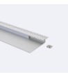 Profilé Aluminium Intégration Plâtre/Placo pour Ruban LED jusqu'à 12 mm - 168288 - vue 8