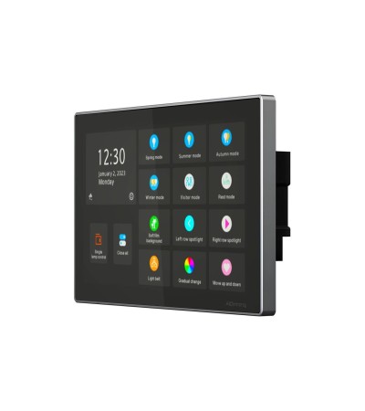 Contrôleur Variateur DALI Master Écran Tactil WiFi AIDimming PE-X7 compatible avec Zigbee 192 adresses