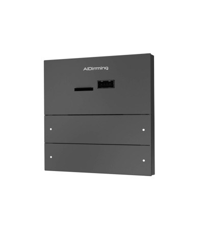 Panneau Gestion de Scènes DALI AIDimming PE-XC4 avec 4 Touches Tactiles en Aluminium