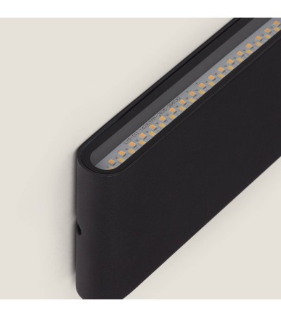 Applique Murale Extérieure LED 12W Aluminium Rectangulaire Éclairage Double Face Luming - 168419 - vue 3