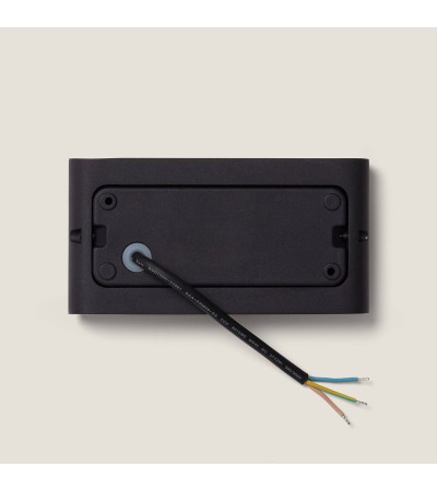 Applique Murale Extérieure LED 12W Aluminium Rectangulaire Éclairage Double Face Luming - 168419 - vue 6