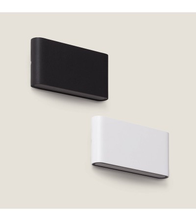 Applique Murale Extérieure LED 12W Aluminium Rectangulaire Éclairage Double Face Luming - 168419 - vue 8