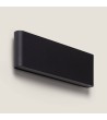 Applique Murale Extérieure LED 20W Aluminium Rectangulaire Éclairage Double Face Luming - 168424 - vue 1