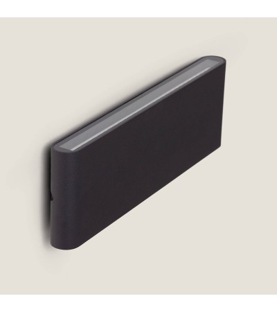 Applique Murale Extérieure LED 20W Aluminium Rectangulaire Éclairage Double Face Luming - 168424 - vue 6
