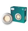 Collerette Downlight Ronde PHILIPS Peridot pour Ampoule LED GU10 Ø 75 mm - 168443 - vue 1