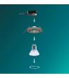 Collerette Downlight Ronde PHILIPS Peridot pour Ampoule LED GU10 Ø 75 mm - 168443 - vue 6