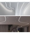Profilé Aluminium Flexible Intégration Plâtre/Placo pour Rubans LED jusqu'à 15 mm - 168447 - vue 2