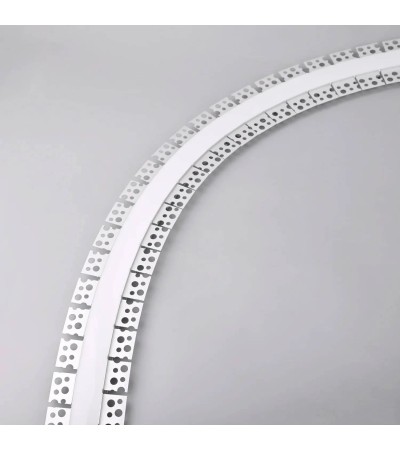 Profilé Aluminium Flexible Intégration Plâtre/Placo pour Rubans LED jusqu'à 15 mm - 168447 - vue 4