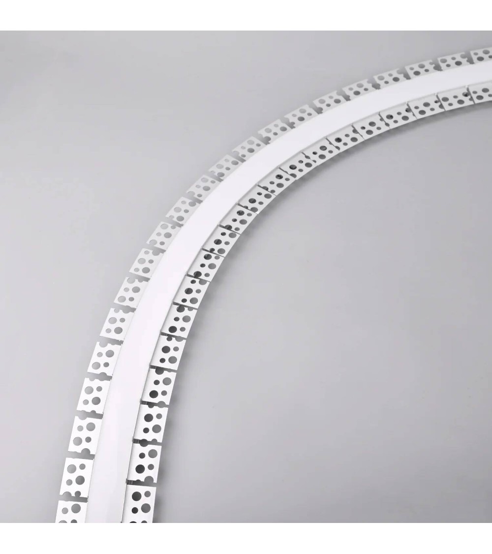 Profilé Aluminium Flexible Intégration Plâtre/Placo pour Rubans LED jusqu'à 20 mm - 168454 - vue 1