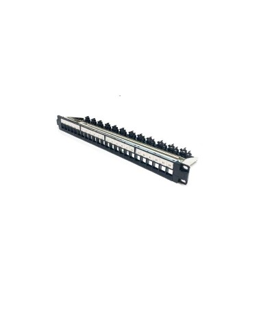 Panneau Vide Slim 24 Ports UTP-FTP 1U OPENETICS 05614 - 168647 - vue 1