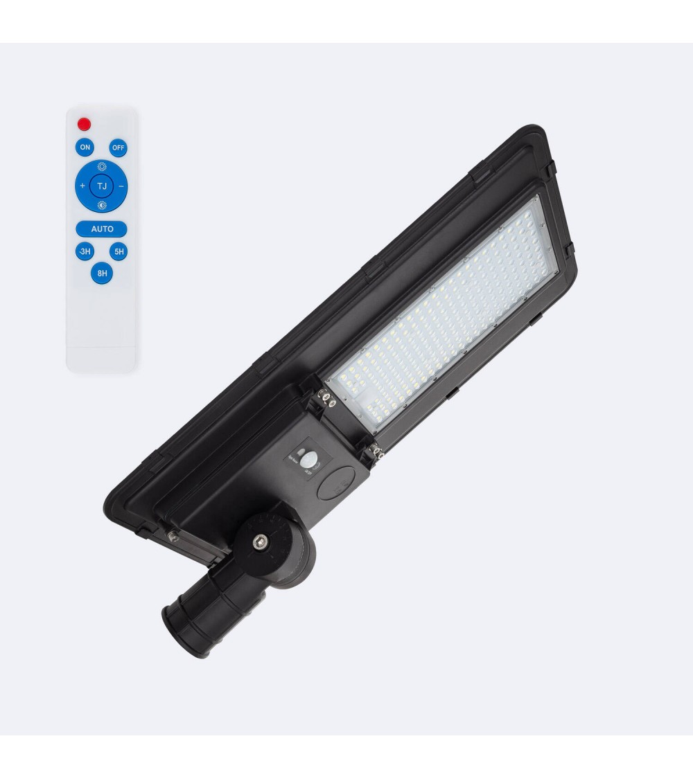 Lampadaire LED Solaire 10200 lm 170 lm/W Sinaí avec MPPT et Détecteur de Mouvement - 105657 - vue 1