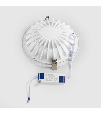 Downlight LED 24W Rond Lumière Indirecte Tokkai Coupe Ø200 mm - 168694 - vue 7