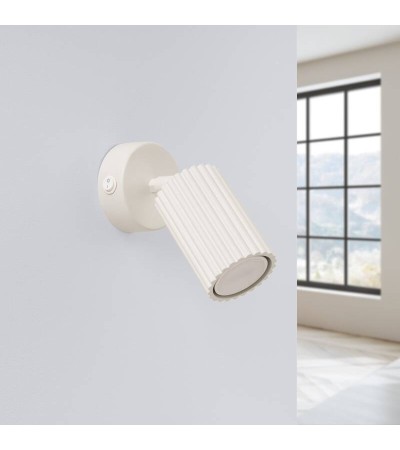 Applique Murale Karbon avec Interrupteur SOLLUX